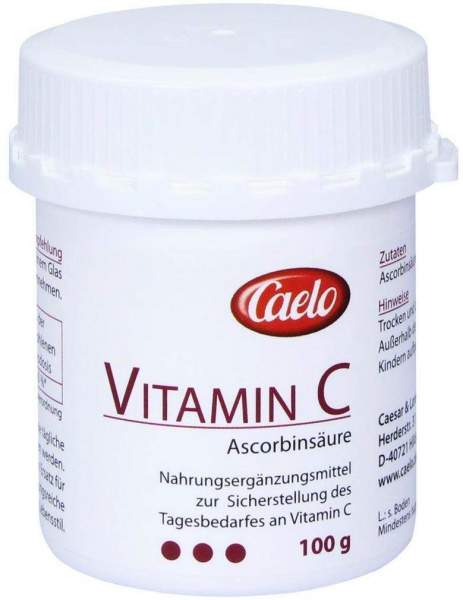 Vitamin C Caelo Hv Packung 100 G