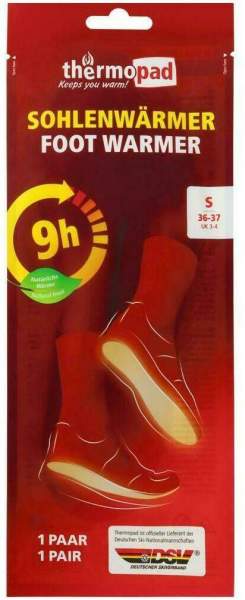 Thermopad Sohlenwärmer S Gr.36-37