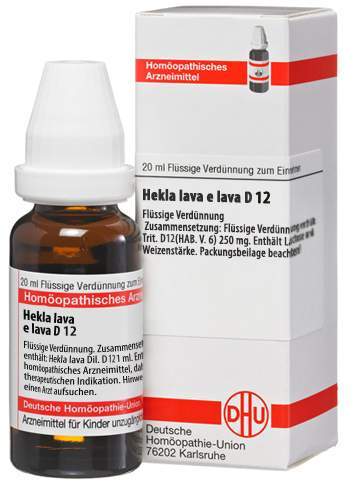 Dhu Hekla Lava E Lava D12 Dilution 20 ml