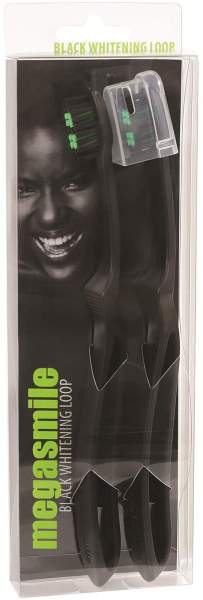 MEGASMILE Loop black whitening Zahnb. 4-Farb.sort.