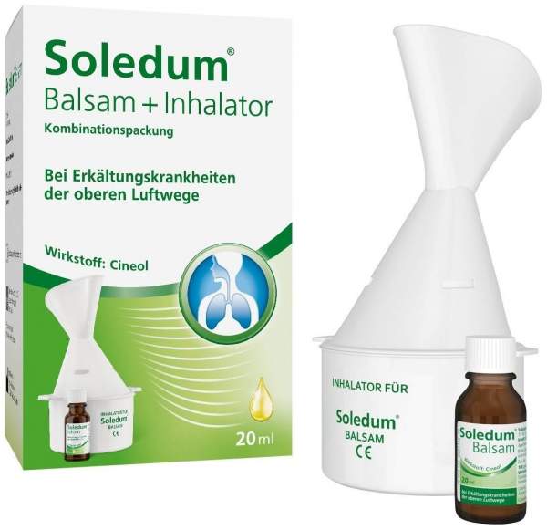 Soledum Balsam Mit Inhalator 20 ml Flüssigkeit