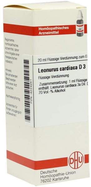 Leonurus Cardiaca D 3 Dilution 20 ml