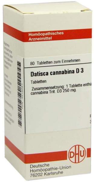DHU Datisca cannabina D3 80 Tabletten