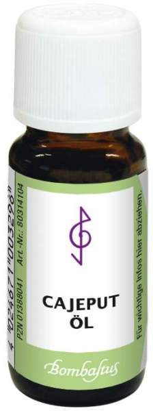 Cajeputöl Bombastus 10 ml Ätherisches Öl
