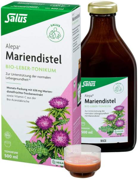 Alepa Mariendistel Bio-Leber-Tonikum Salus 500 ml