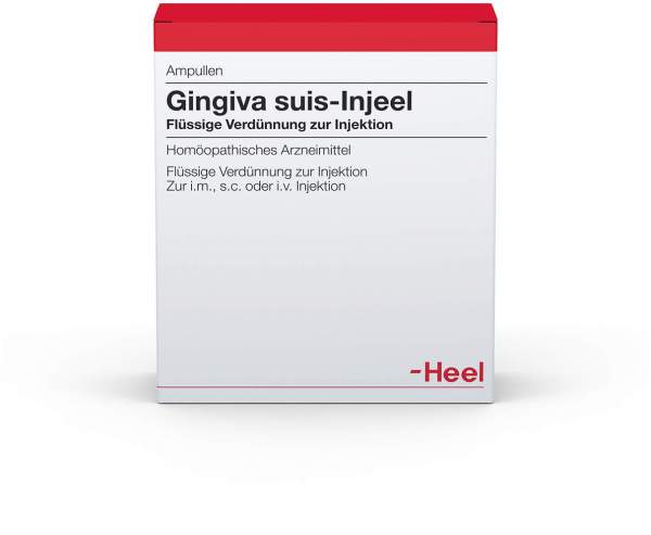 Gingiva Suis Injeel 10 X 1,1 ml Ampullen