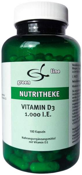 Vitamin D3 1000 I.E. Kapseln 180 Stück
