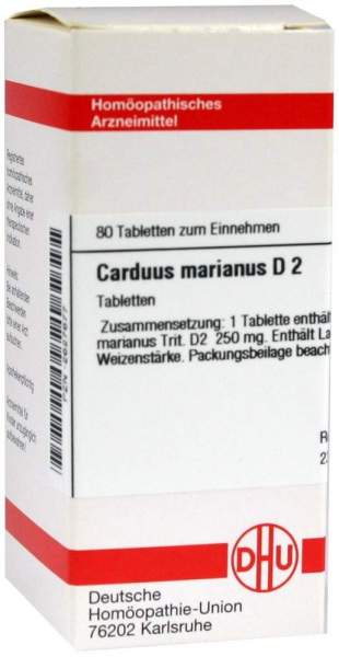 Carduus Marianus D2 80 Tabletten
