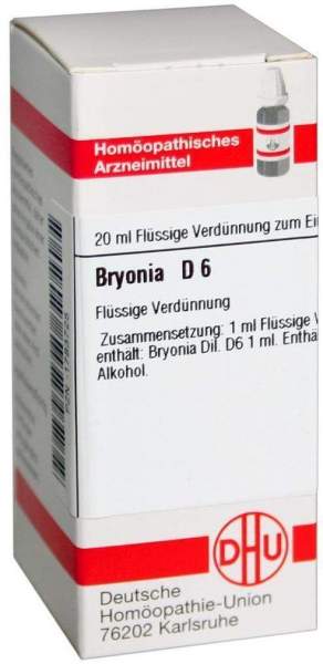 DHU Bryonia D6 20 ml Dilution