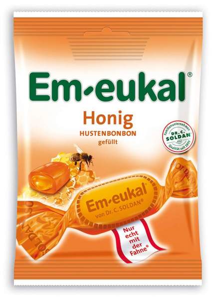 Em Eukal 75 G Bonbons Honig Gefüllt Zuckerhaltig