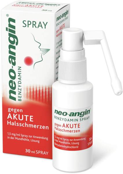 Neo Angin Benzydamin akute Halsschmerzen Spray 30 ml