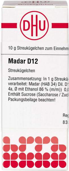 Dhu Madar D12 Globuli 10 G
