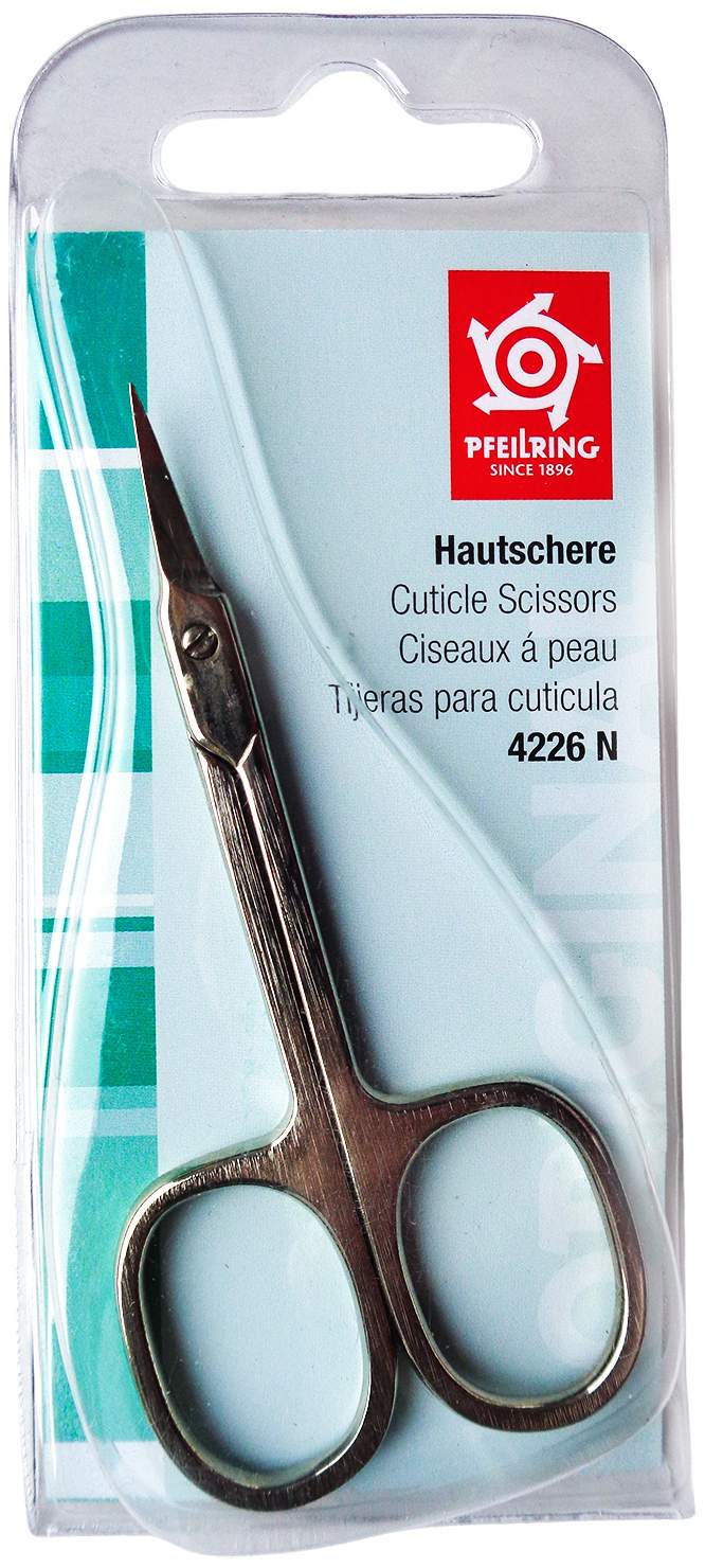 Tenartis 108 Hautschere – Gebogen, Aus Italien, 90 Mm Gesamtlänge