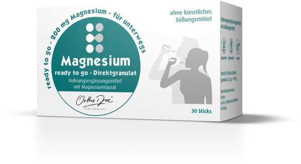 Orthodoc Magnesium Direktgranulat 30 Sticks