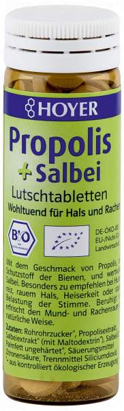 Hoyer Propolis und Salbei Lutschtabletten