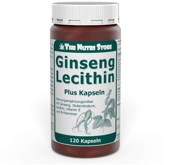 Ginseng Lecithin Plus 120 Kapseln