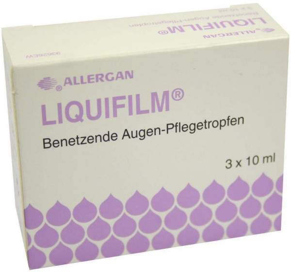 Liquifilm Benetzende Augen - Pflegetropfen 3 X 10 ml