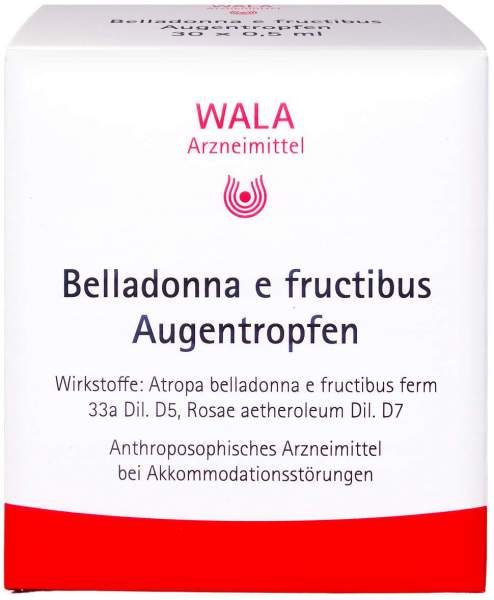 BELLADONNA E FRUCTIBUS Augentropfen 30 x 0,5 ml