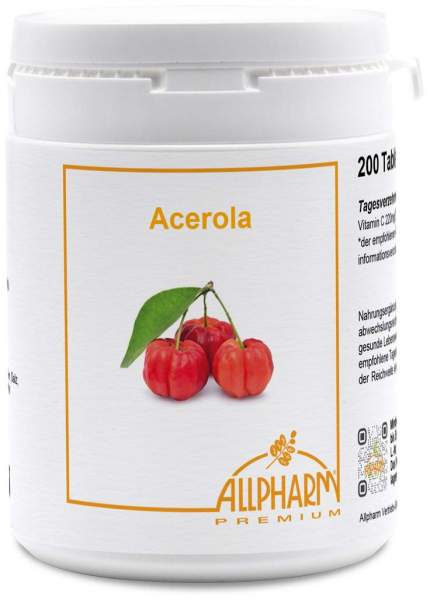 Acerola Vitamin C 200 Tabletten