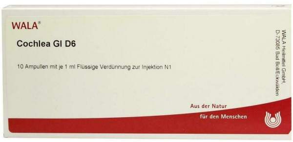 Cochlea Gl D 6 Ampullen 10 X 1 ml