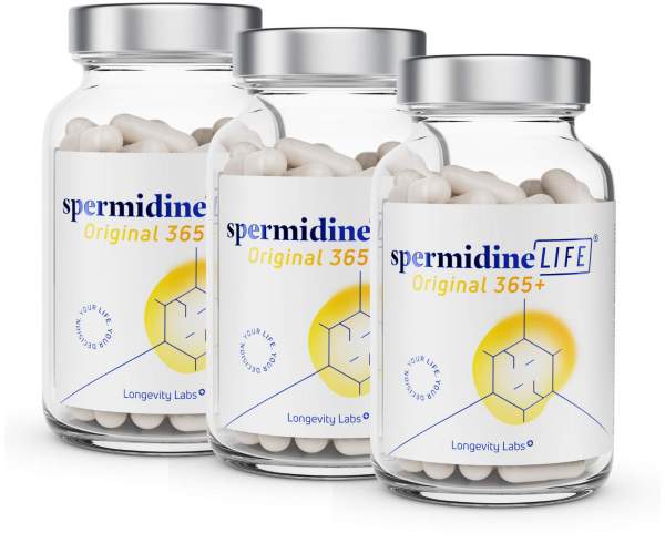 SpermidineLIFE Original 365+ 3 x 60 Kapseln