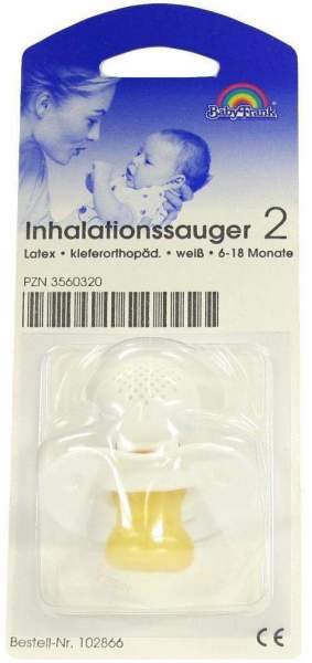 Sauger Inhalation 102866 Weiß