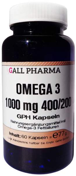 Omega-3 1000 mg 400-200 Gph 60 Kapseln