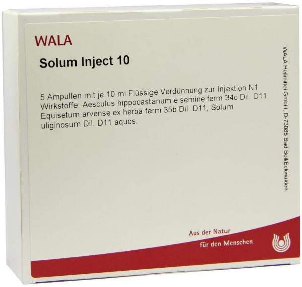 Wala Solum Inject 10 5 x 10 ml Ampullen