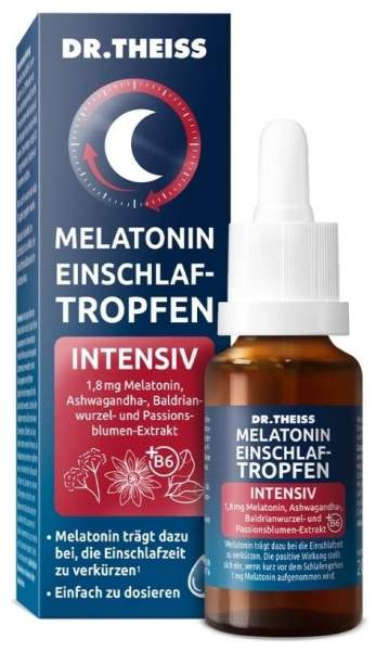 Dr.Theiss Melatonin Einschlaf Tropfen intensiv 20 ml