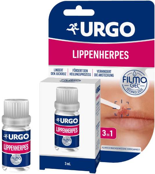 Urgo Lippenherpes Gel flüssig 3 ml