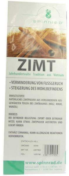 Zimtsohlen Hell 43-44