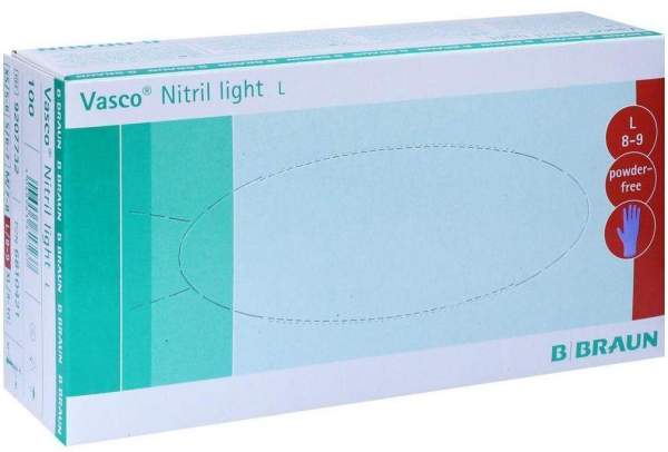 Vasco Nitril Light 100 Untersuchungshandschuhe Gr. L