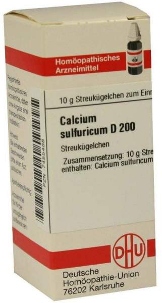 Dhu Calcium Sulfuricum D200 Globuli