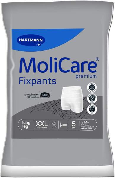 Molicare Premium Fixpants Long Leg Gr.Xxl 5 Stück