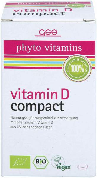 Gse Vitamin D Compact Bio Tabletten