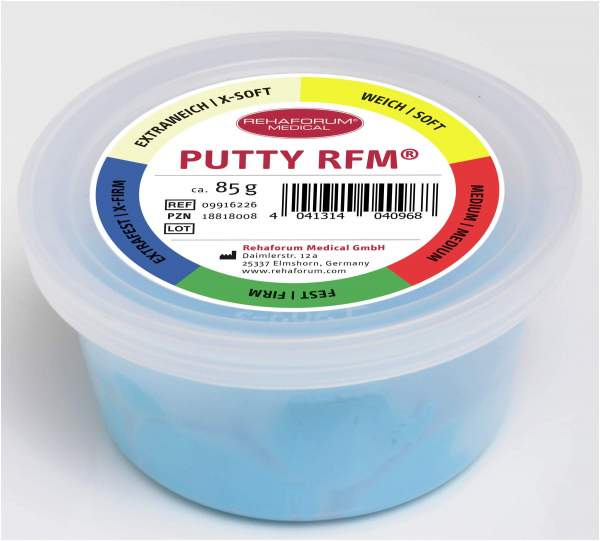 THERA PUTTY RFM x-fest blau