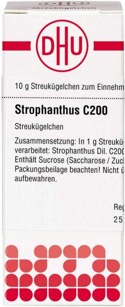 Dhu Strophanthus C200 Globuli 10 G