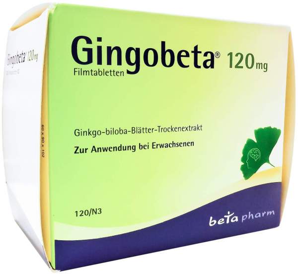 Gingobeta 120 mg 120 Filmtabletten