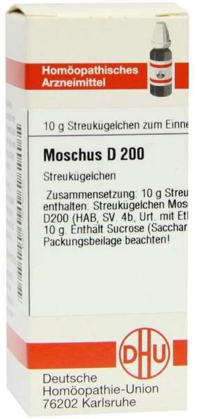 Moschus D 200 Globuli