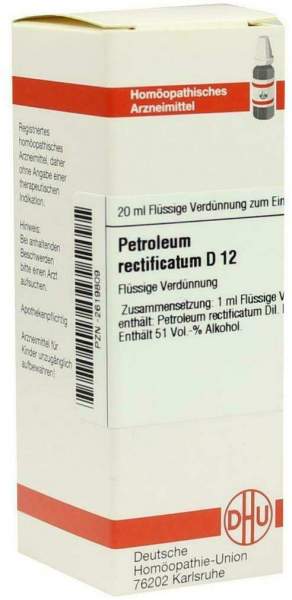 Dhu Petroleum Rectificatum D12 Dilution 20 ml