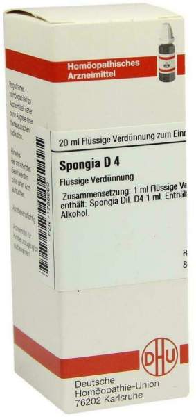 Dhu Spongia D4 20 ml Dilution