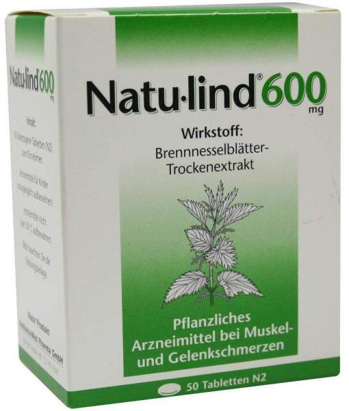 Natulind 600 mg 50 Überzogene Tabletten