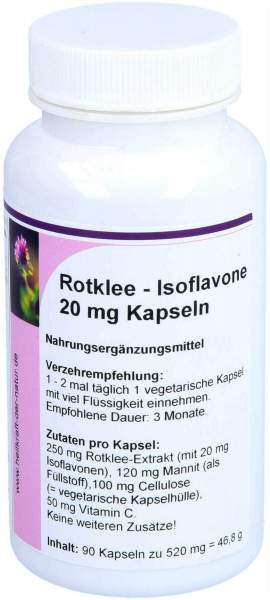 Rotklee Isoflavon 20 mg Kapseln