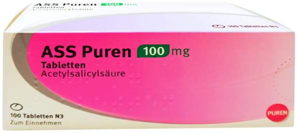 Ass Puren 100 mg 100 Tabletten