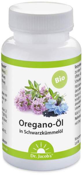 Oregano-Öl Schwarzkümmelöl Bio 60 Kapseln