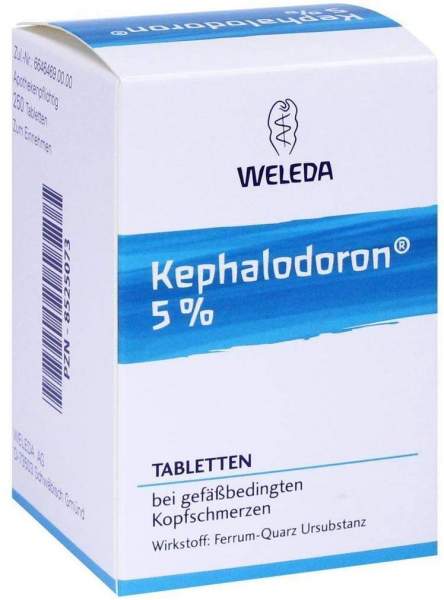 Kephalodoron 5% Tabletten 250 Tabletten