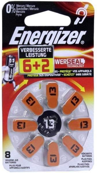 Energizer Hörgerätebatterie 13