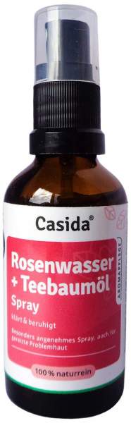 Rosenwasser &amp; Teebaumöl Spray 50 ml