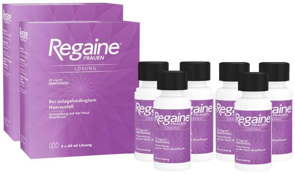 Regaine Frauen Lösung 6 x 60 ml