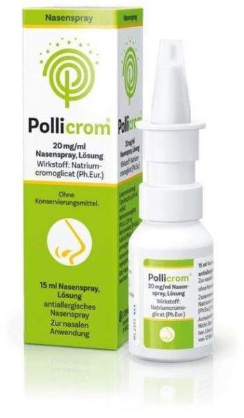 Pollicrom 20 mg Je ml Nasenspray 15 ml